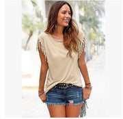 Big Size Tassel Tee