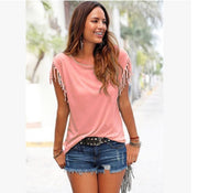 Big Size Tassel Tee