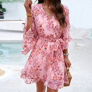 Floral Ruffle Dress