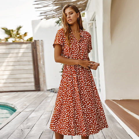 Wave Point Dress