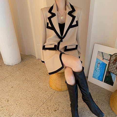 fashionable Street Blazer suit