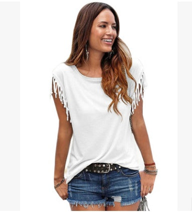 Big Size Tassel Tee