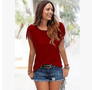 Big Size Tassel Tee