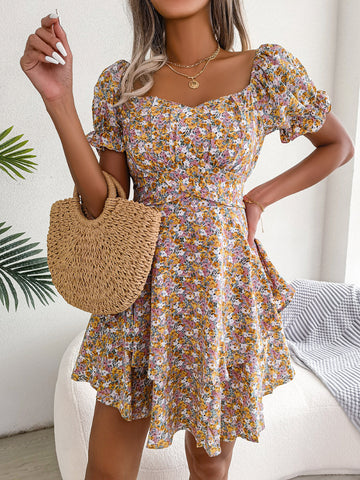 Swing Flower Dress