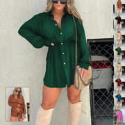 Buttoned Long Jumpsuit