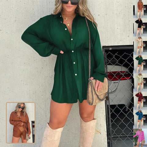 Buttoned Long Jumpsuit